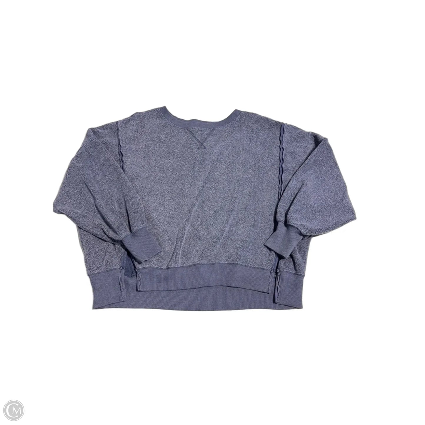 Sweatshirt Crewneck By American Eagle In Blue, Size: Xs