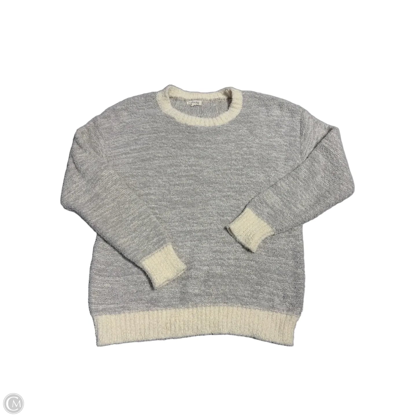 Sweater By Cotton Bleu In Grey, Size: M