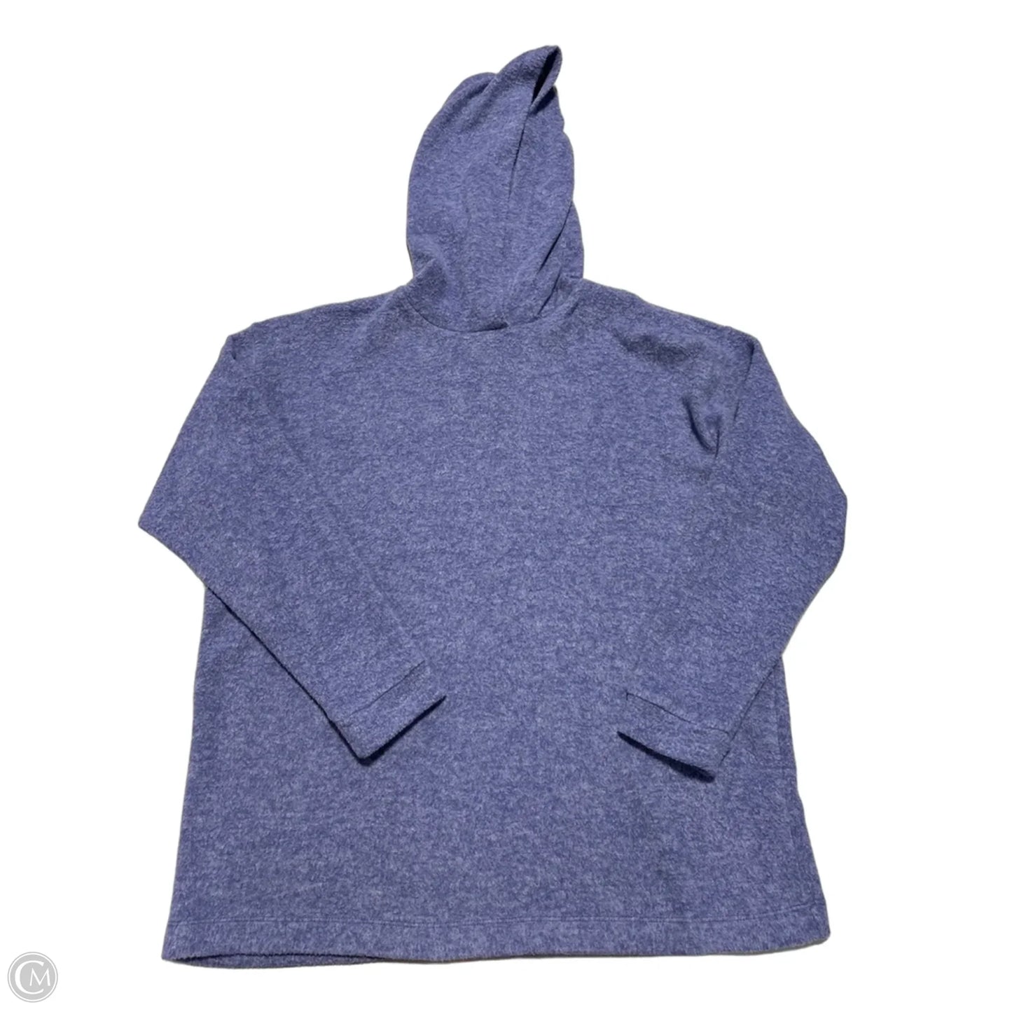 Top Long Sleeve By Zenana In Blue, Size: S