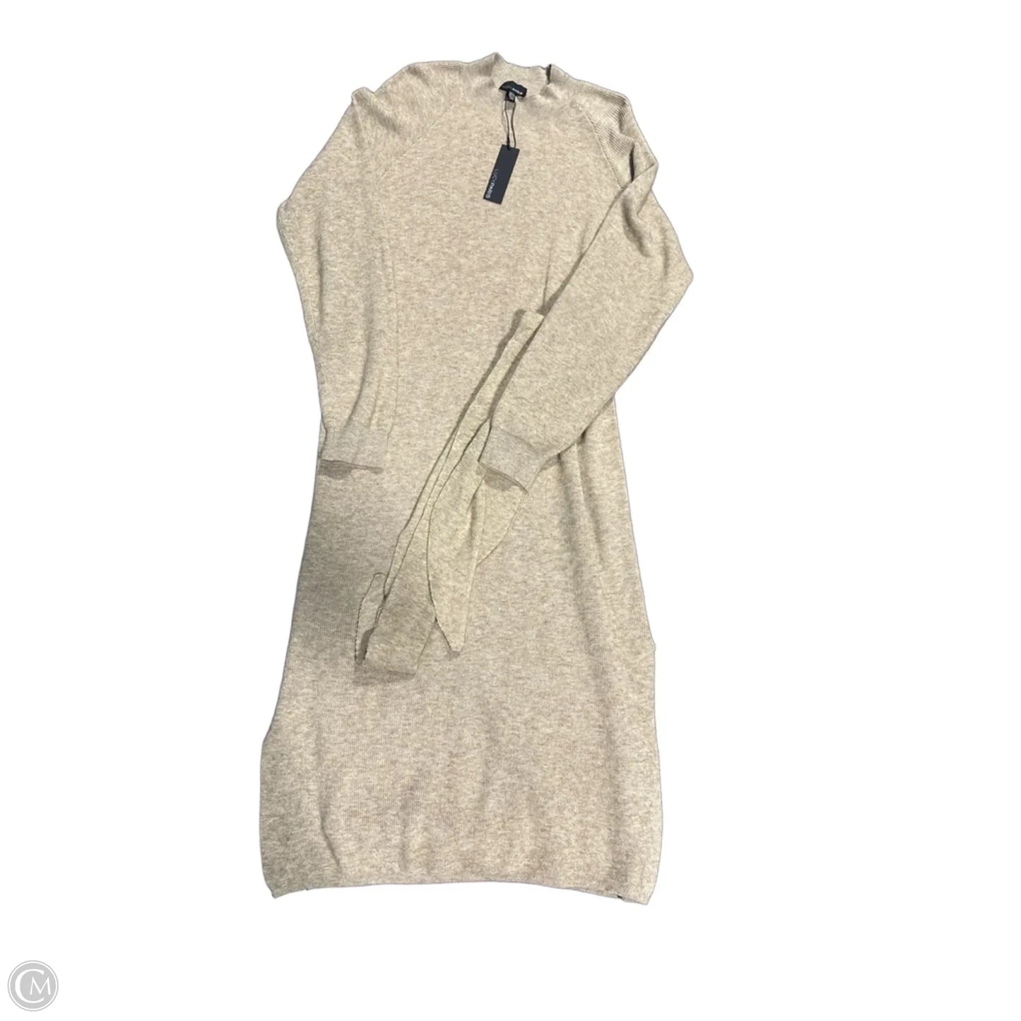 Dress Sweater By Lucy Paris In Tan, Size: L