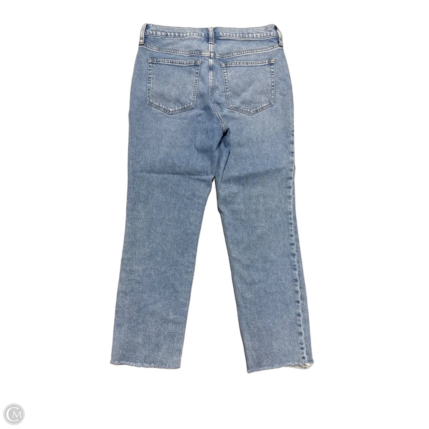 Jeans Straight By J. Crew In Blue Denim, Size: 8