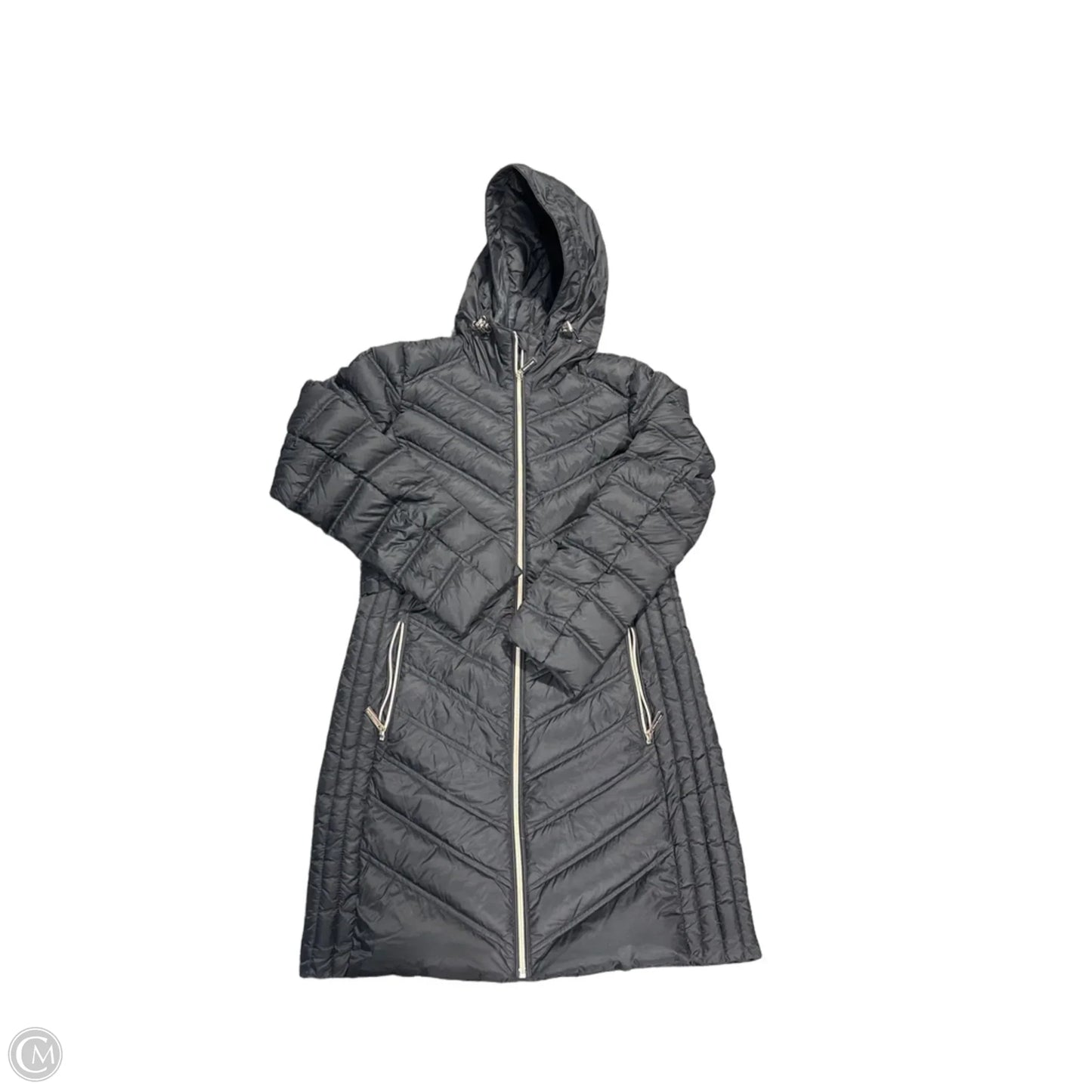 Coat Designer By Michael Kors In Black, Size: S