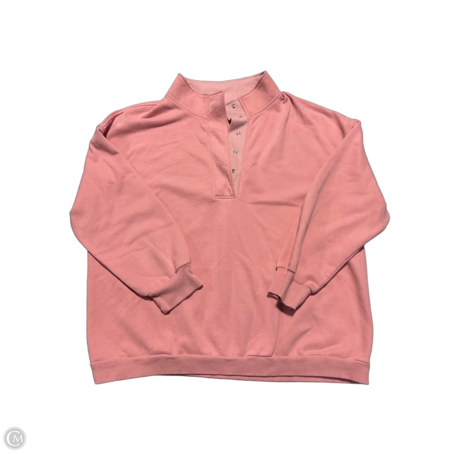 Sweatshirt Collar By Cmc In Pink, Size: Xl
