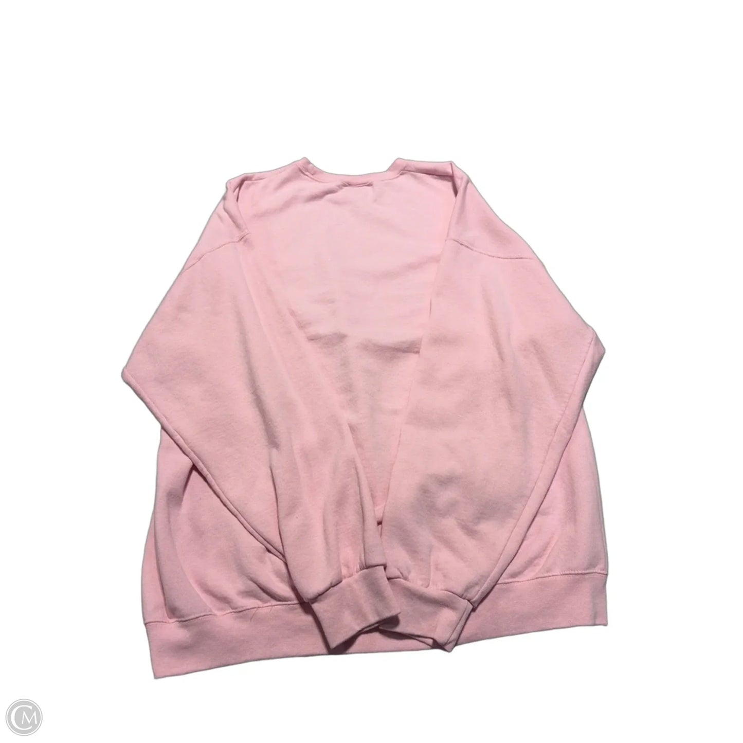 Sweatshirt Crewneck By Cme In Pink, Size: Xl