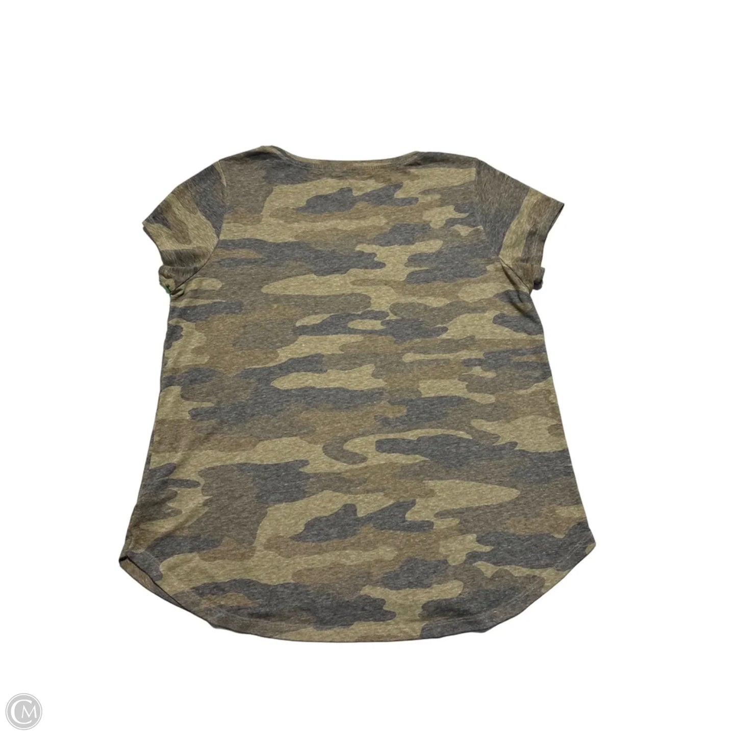 Top Short Sleeve By Lucky Brand In Green, Size: Xl