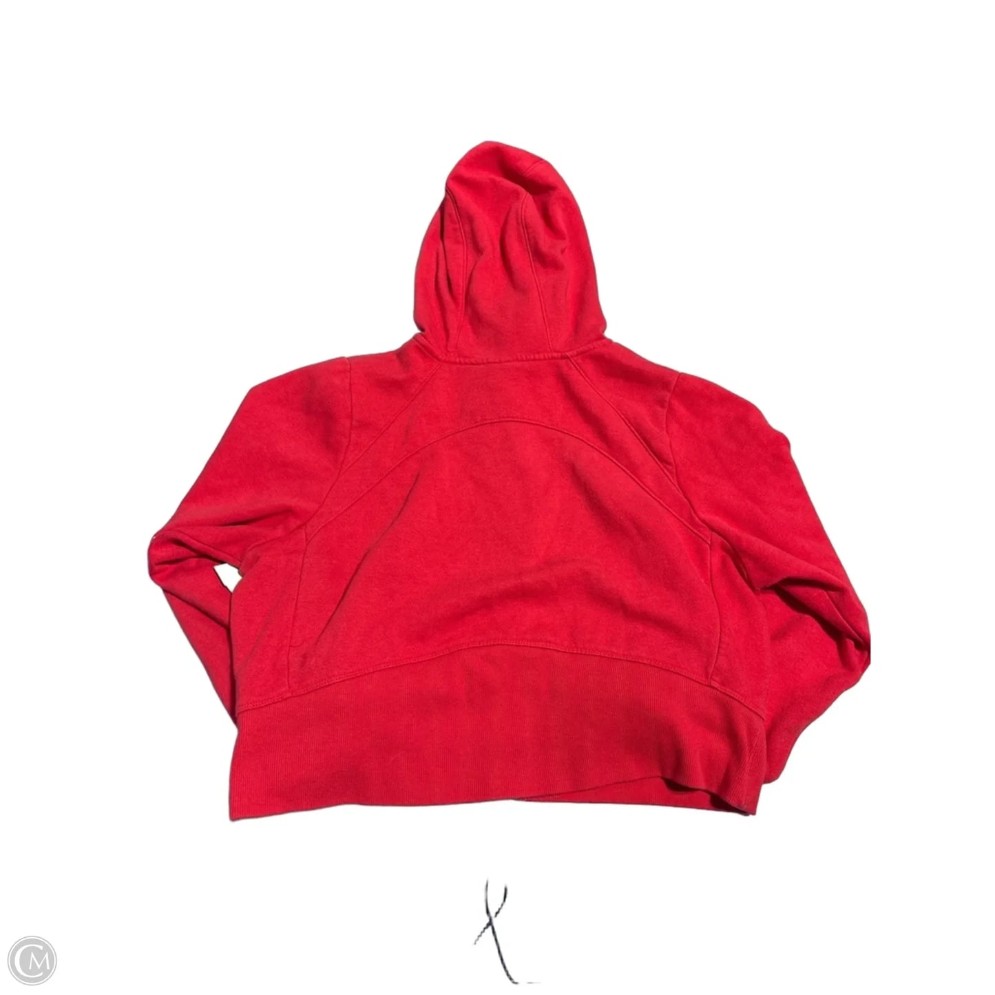 Sweatshirt Hoodie By All In Motion In Red, Size: L