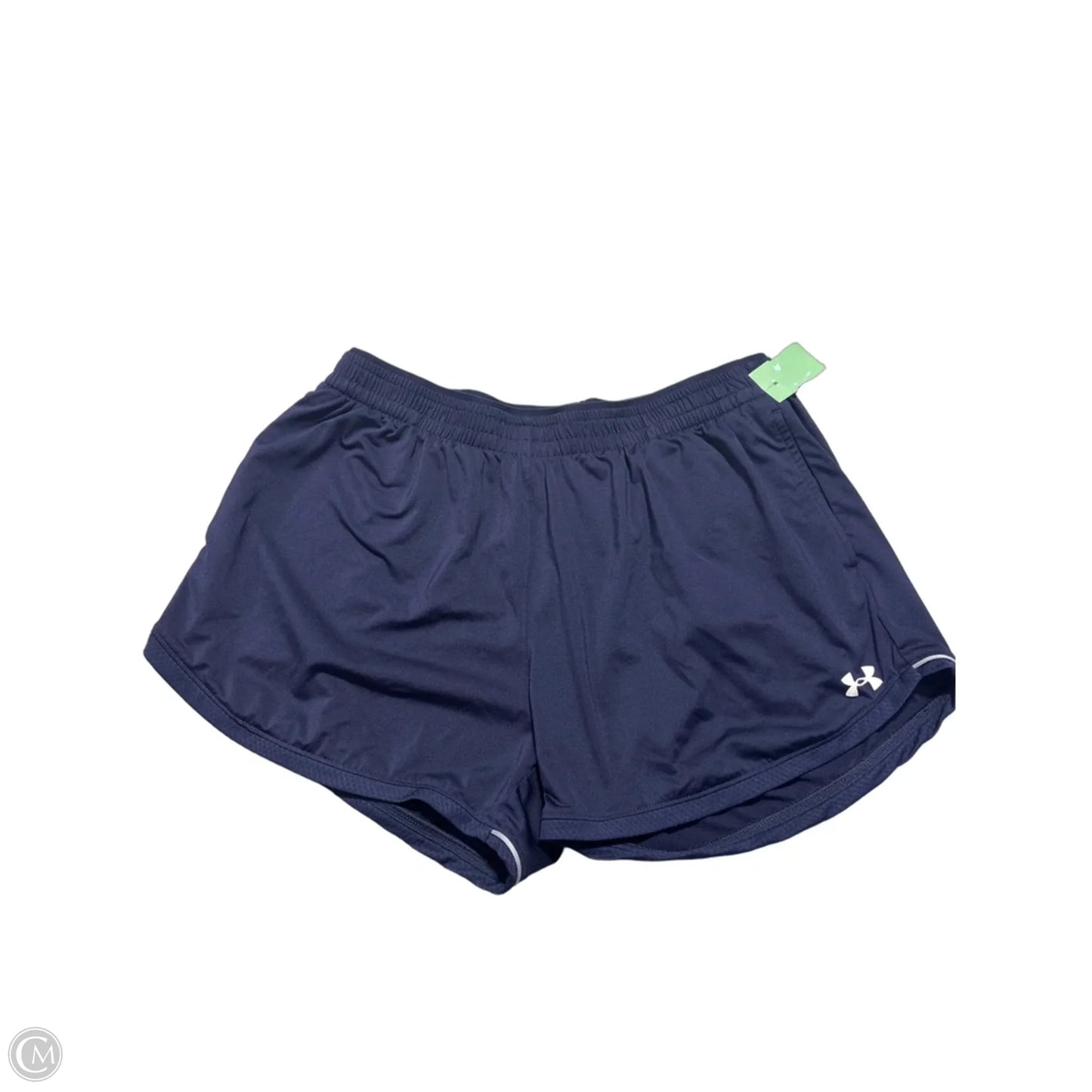 Athletic Shorts By Under Armour In Navy, Size: L