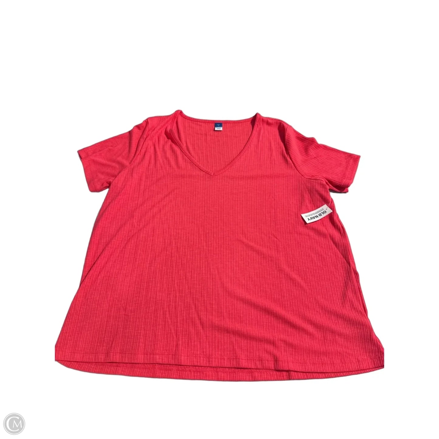 Top Short Sleeve By Old Navy In Pink, Size: L