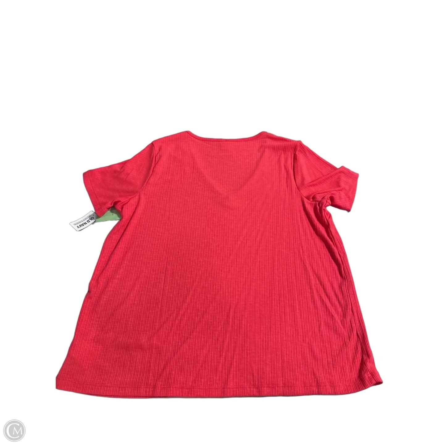 Top Short Sleeve By Old Navy In Pink, Size: L