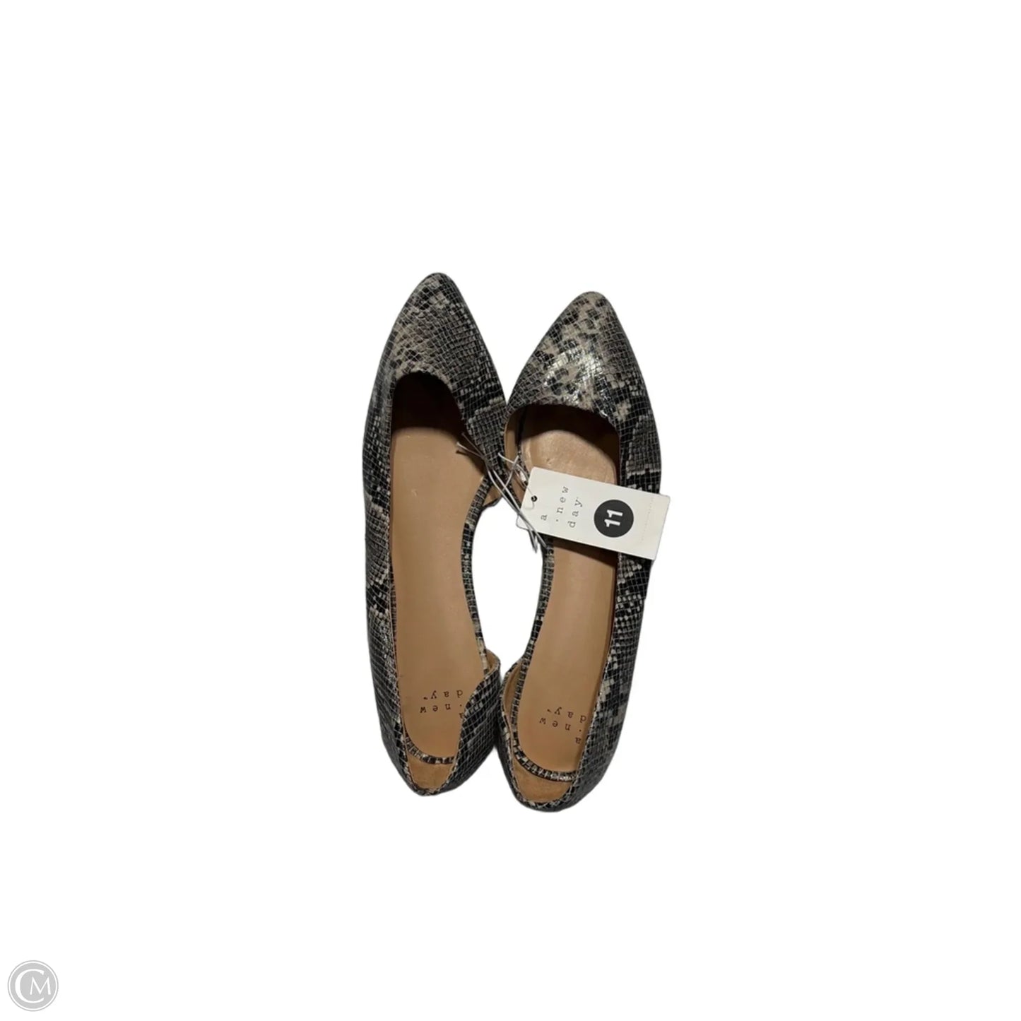 Shoes Flats By A New Day In Snakeskin Print, Size: 11