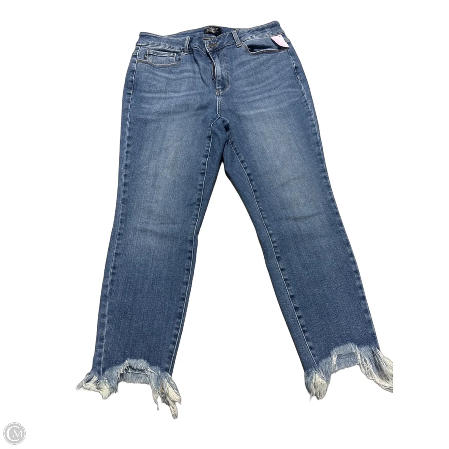Jeans Straight By Judy Blue In Blue, Size: 16