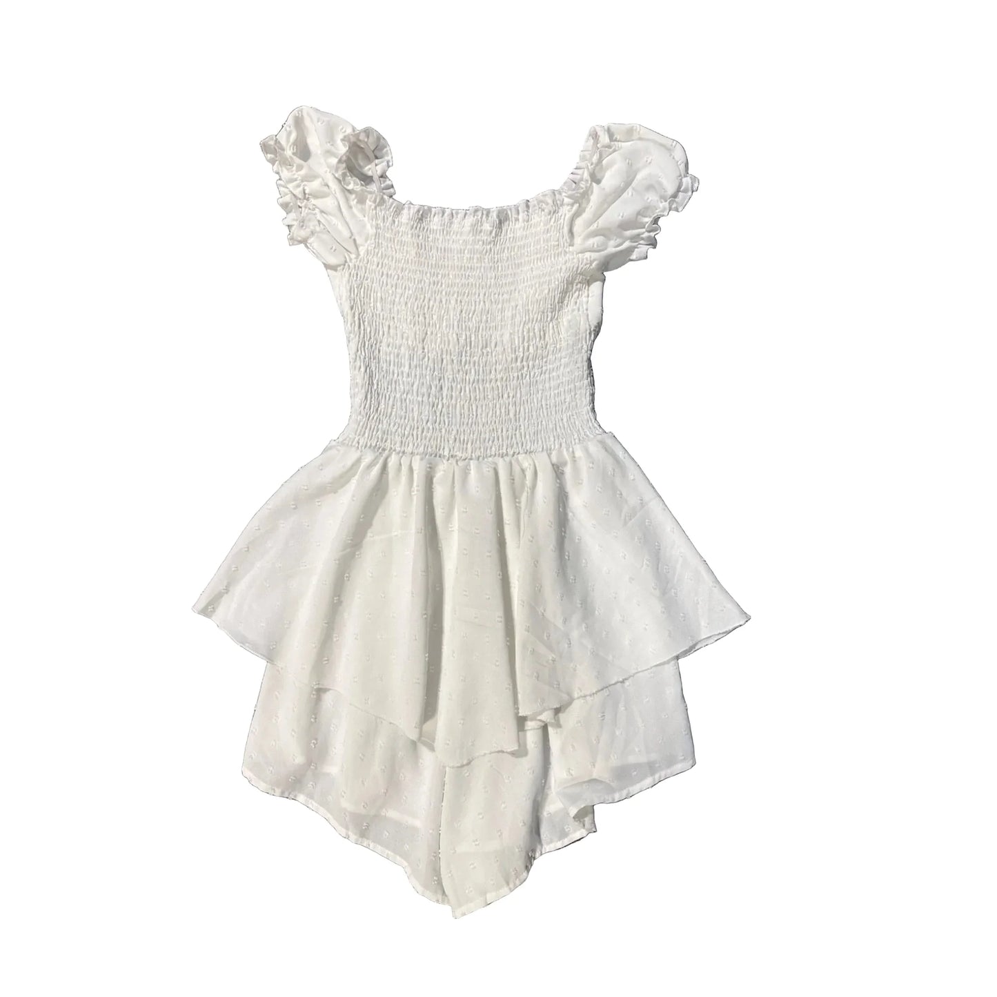 Dress Casual Short By Shein In White, Size: S