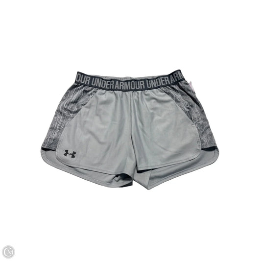 Athletic Shorts By Under Armour In Grey, Size: M