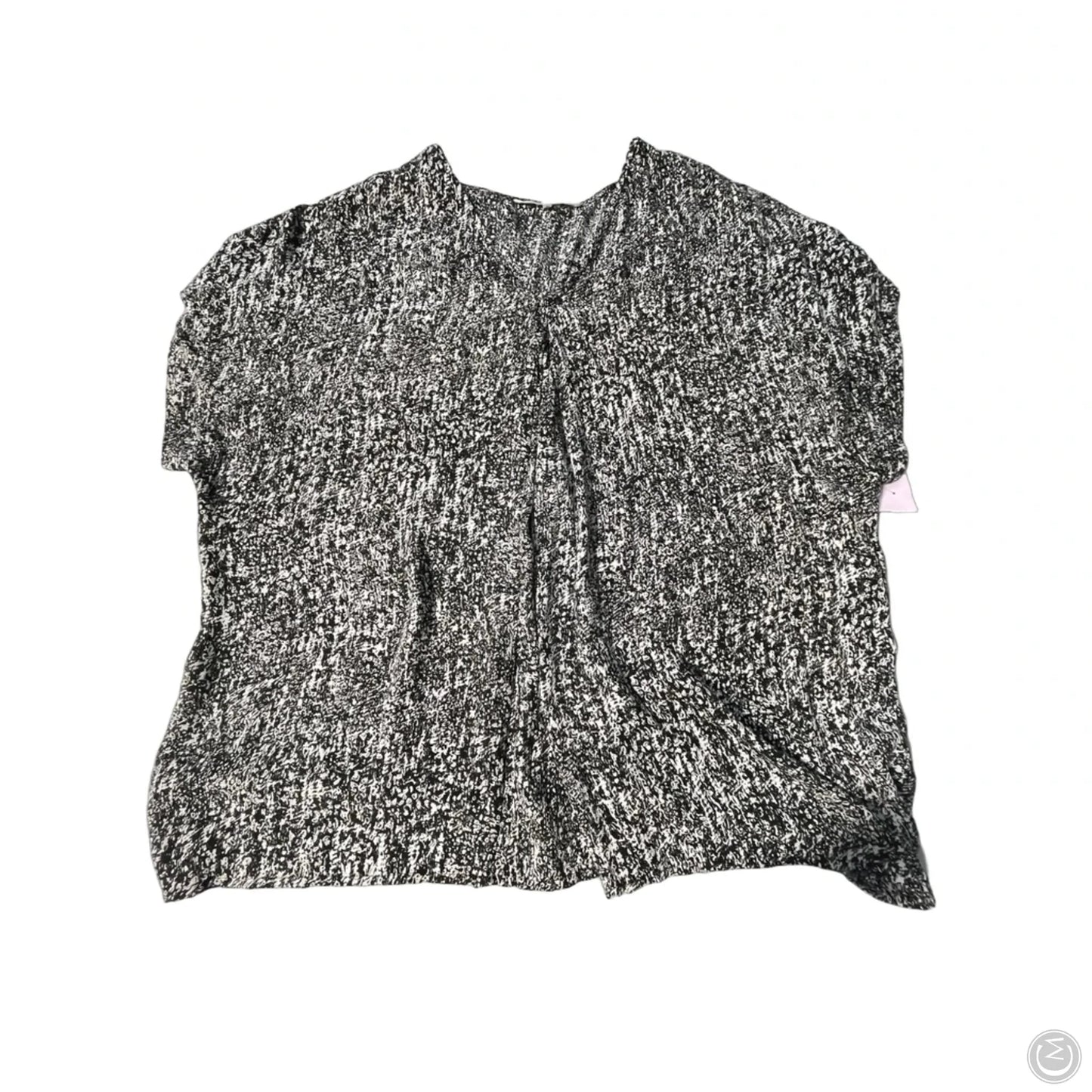 Top Short Sleeve By Violet And Claire In Black, Size: L