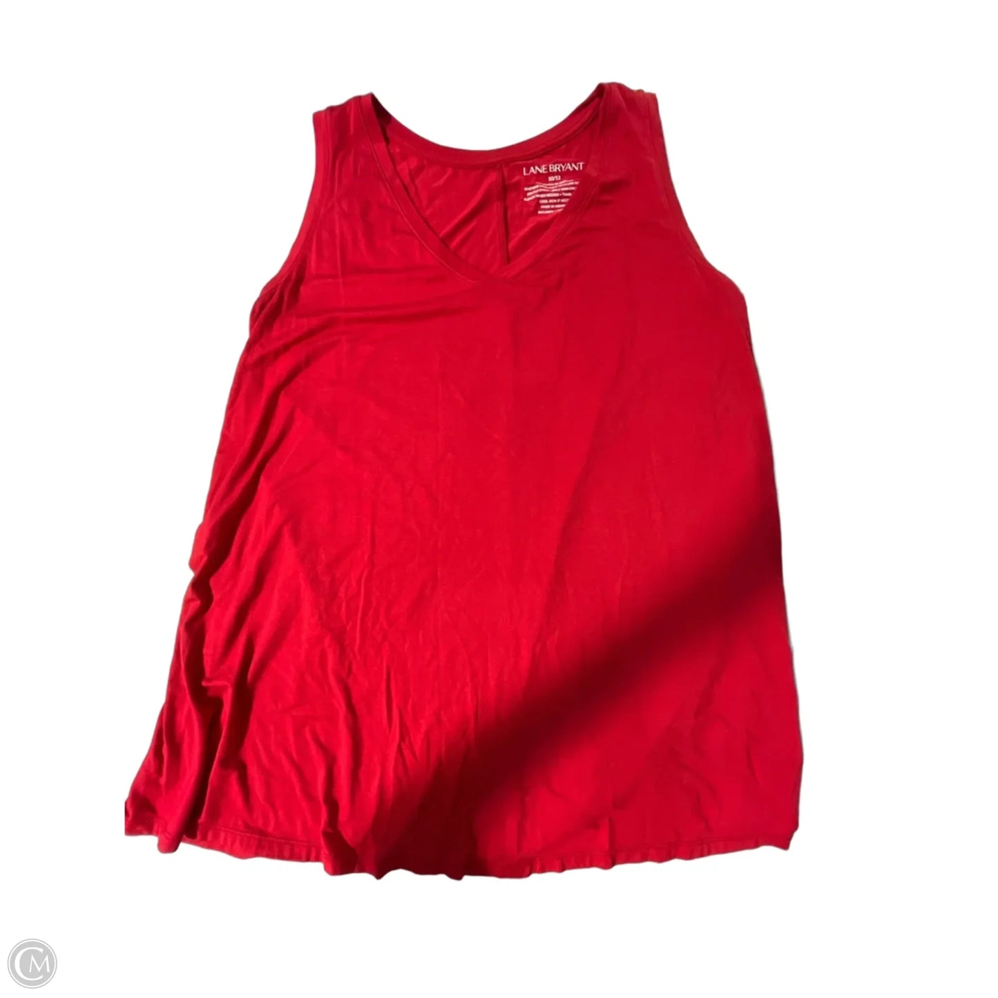 Tank Top By Lane Bryant In Red, Size: Xl