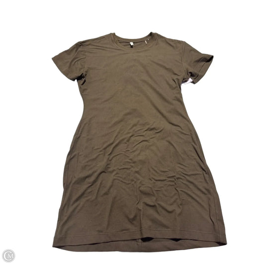 Dress Casual Midi By 7diamonds In Brown, Size: M