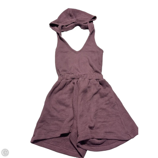 Romper By Free People In Purple, Size: Xs