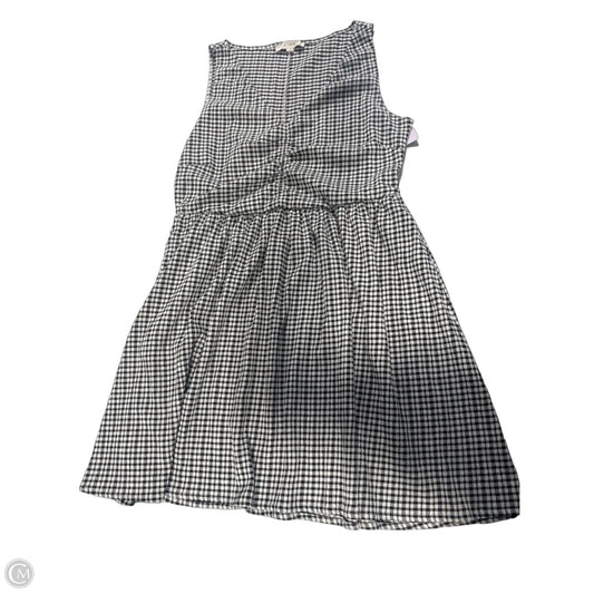 Dress Casual Midi By Loft In Checkered Pattern, Size: Xl
