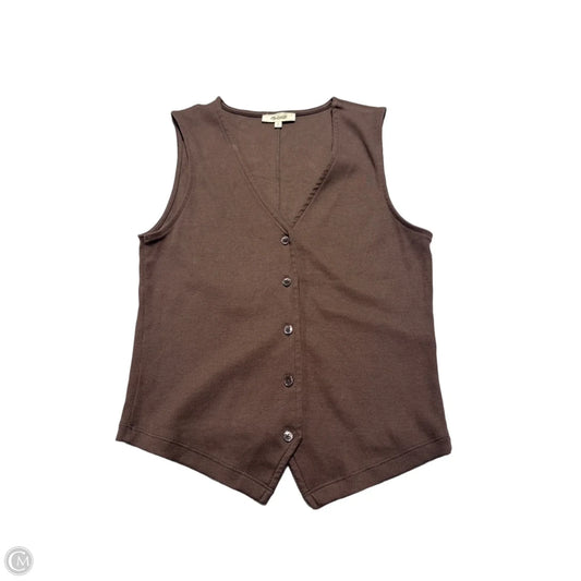 Tank Top By Madewell In Brown, Size: S