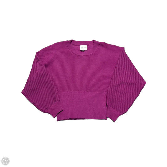 Sweater By Pink Rose In Purple, Size: L