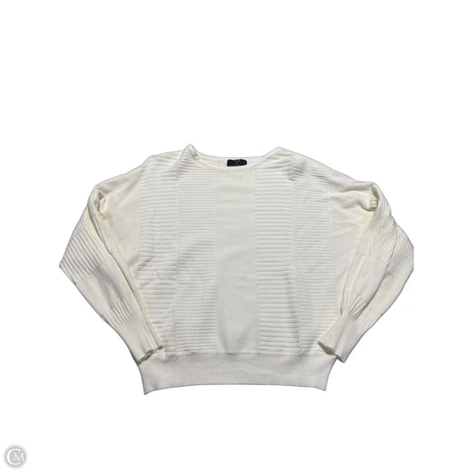 Sweater By T Tahari In Cream, Size: L