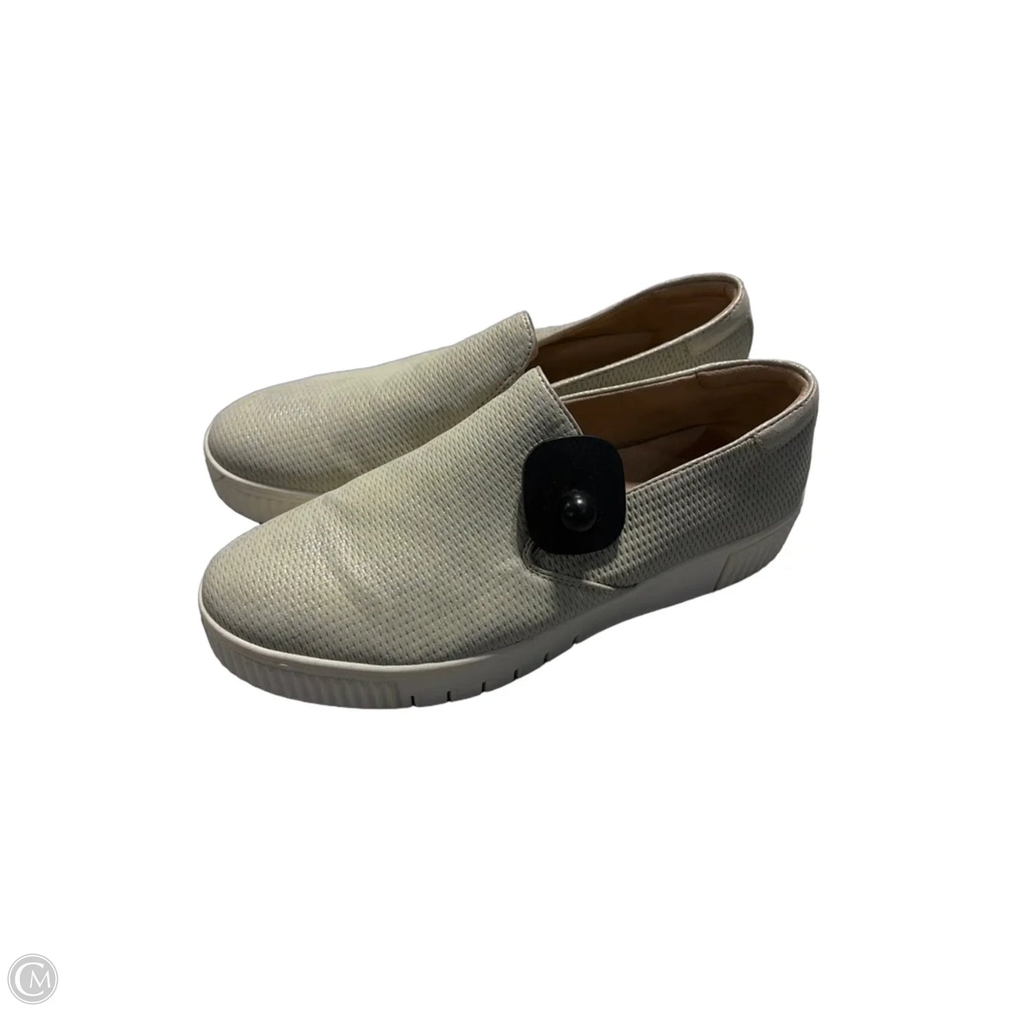 Shoes Flats By Cmc In Cream, Size: 9
