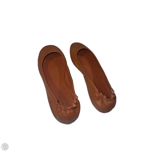 Shoes Flats By Quince In Brown, Size: 9