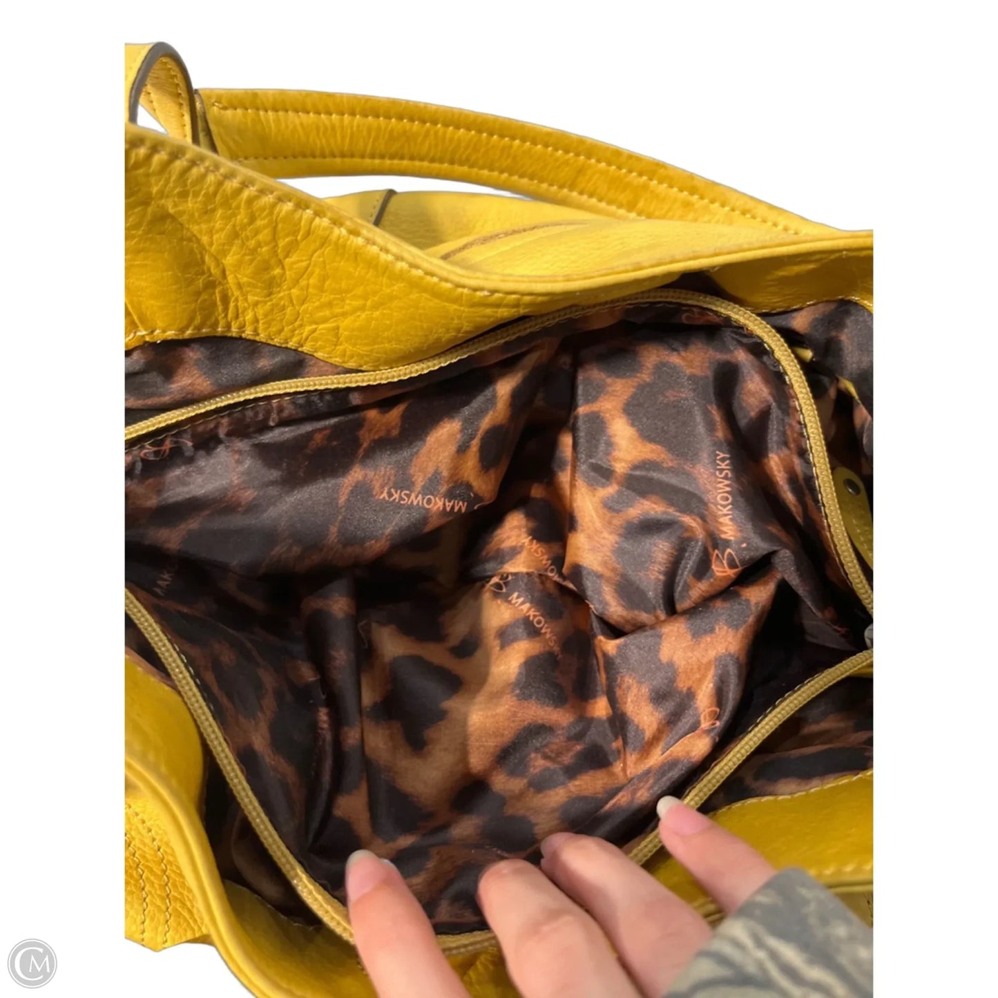 Handbag By Makowsky, Size: Medium