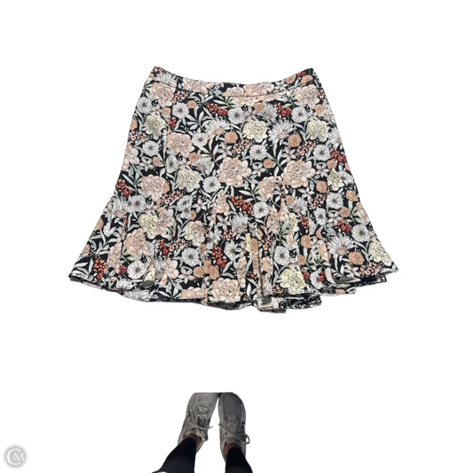 Skirt Designer By Karl Lagerfeld In Floral Print, Size: 6