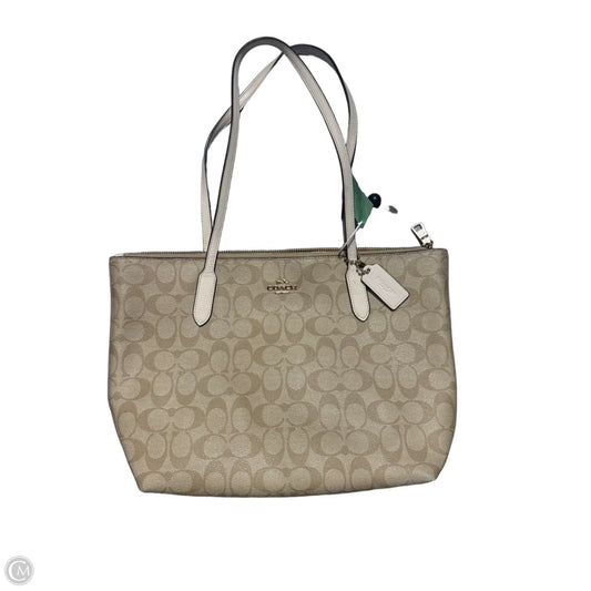 Handbag Designer By Coach, Size: Large