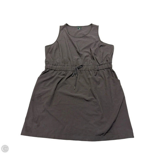 Athletic Dress By Tek Gear In Black, Size: 2x