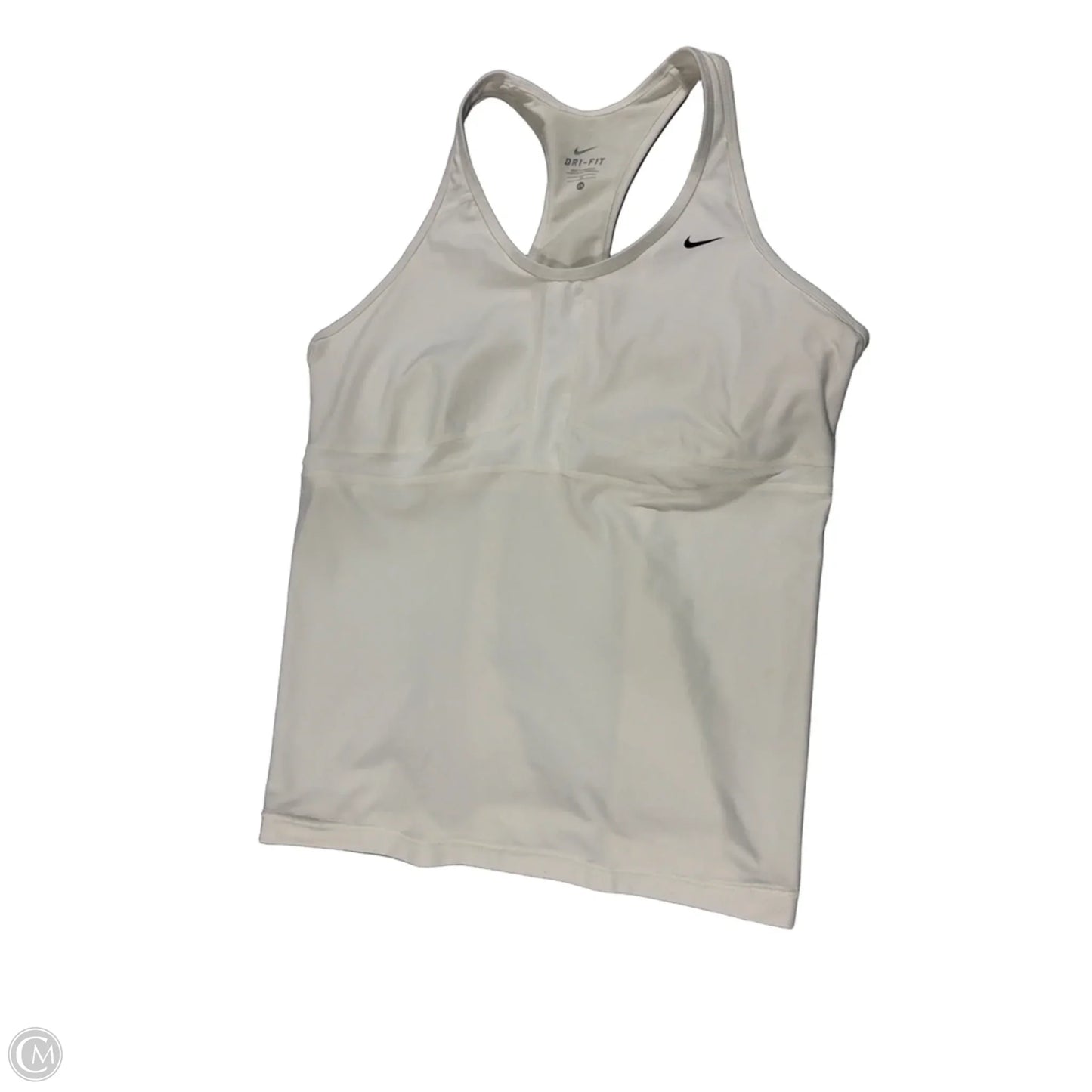Athletic Tank Top By Nike In White, Size: 2x