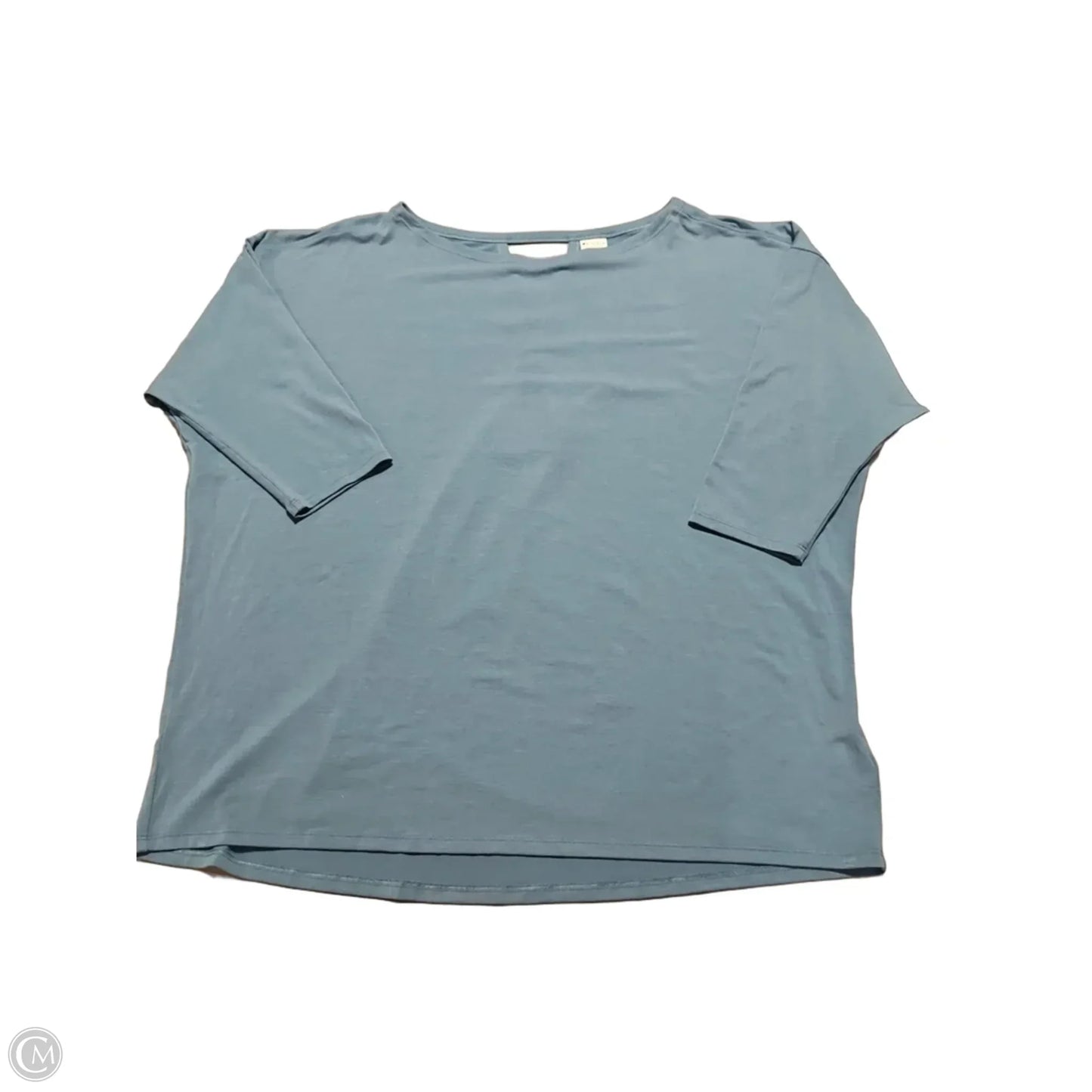 Top Long Sleeve By Athleta In Blue, Size: 1x
