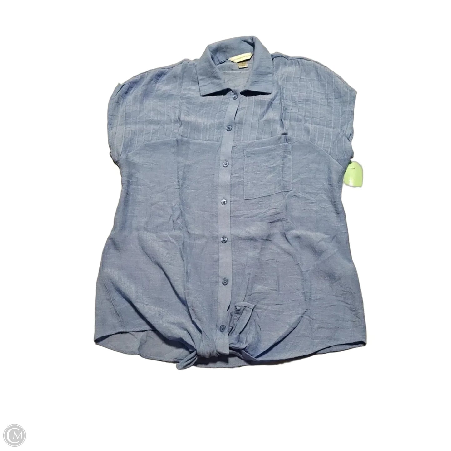 Tank Top By Christopher And Banks In Blue, Size: S