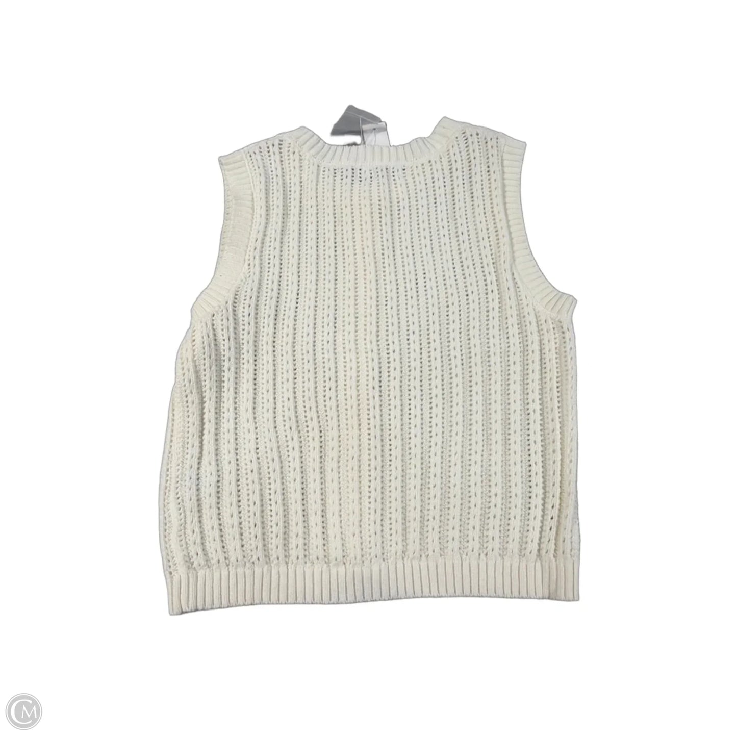 Sweater By Cmc In White, Size: S