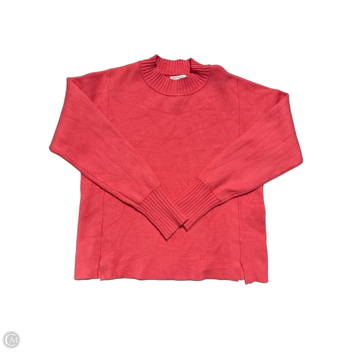 Top Long Sleeve By Staccato In Pink, Size: S