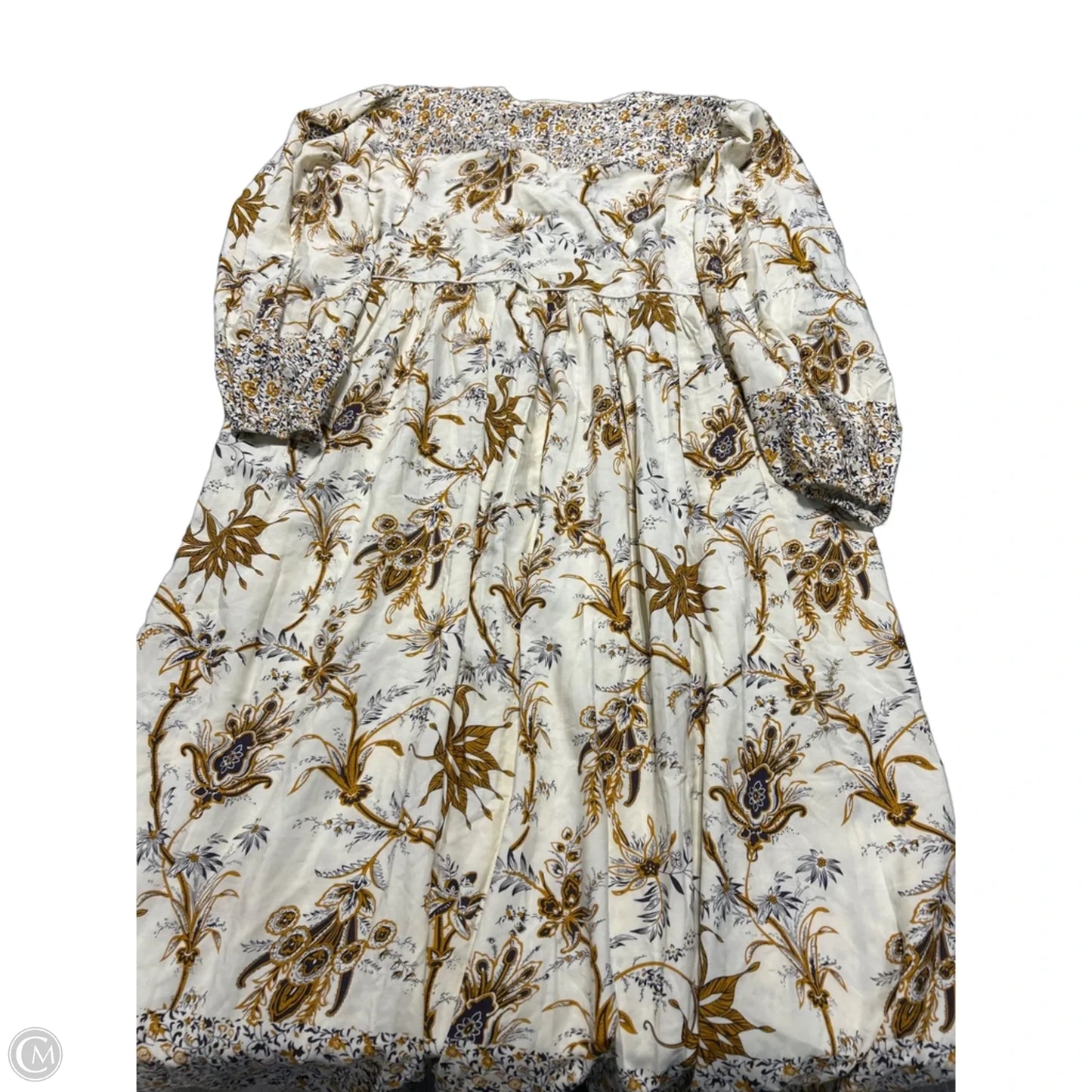 Dress Casual Maxi By Cmc In Floral Print, Size: 16