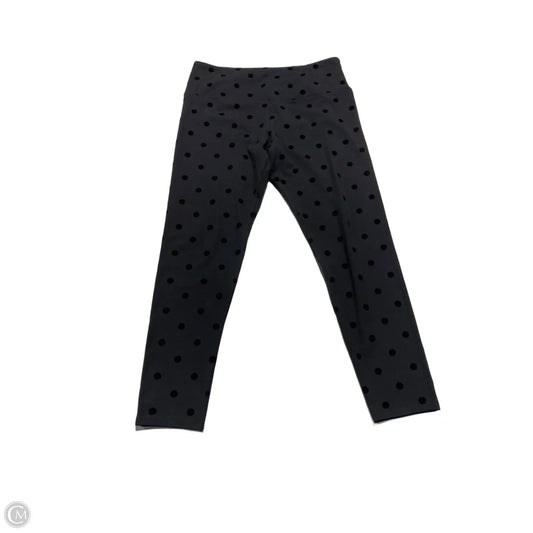 Athletic Leggings By Intro In Black, Size: L