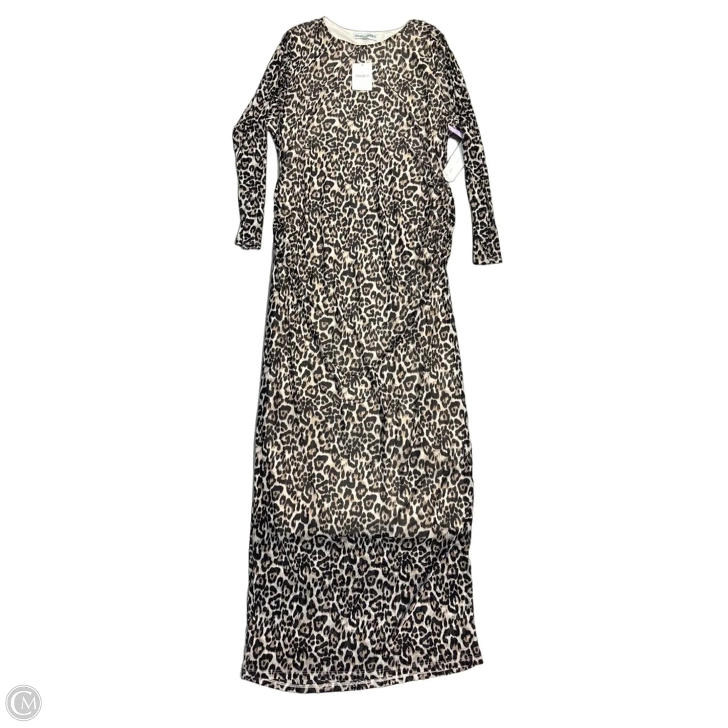 Dress Casual Maxi By Almost Famous In Animal Print, Size: 2x