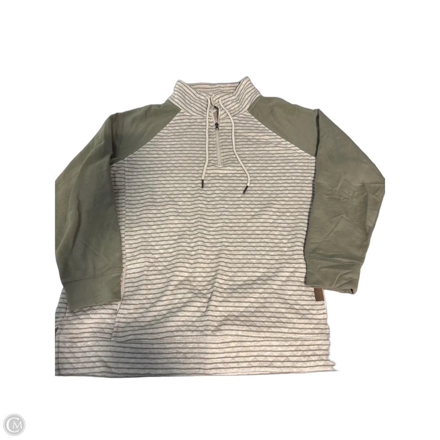 Top Long Sleeve By Maurices In Green, Size: 0p