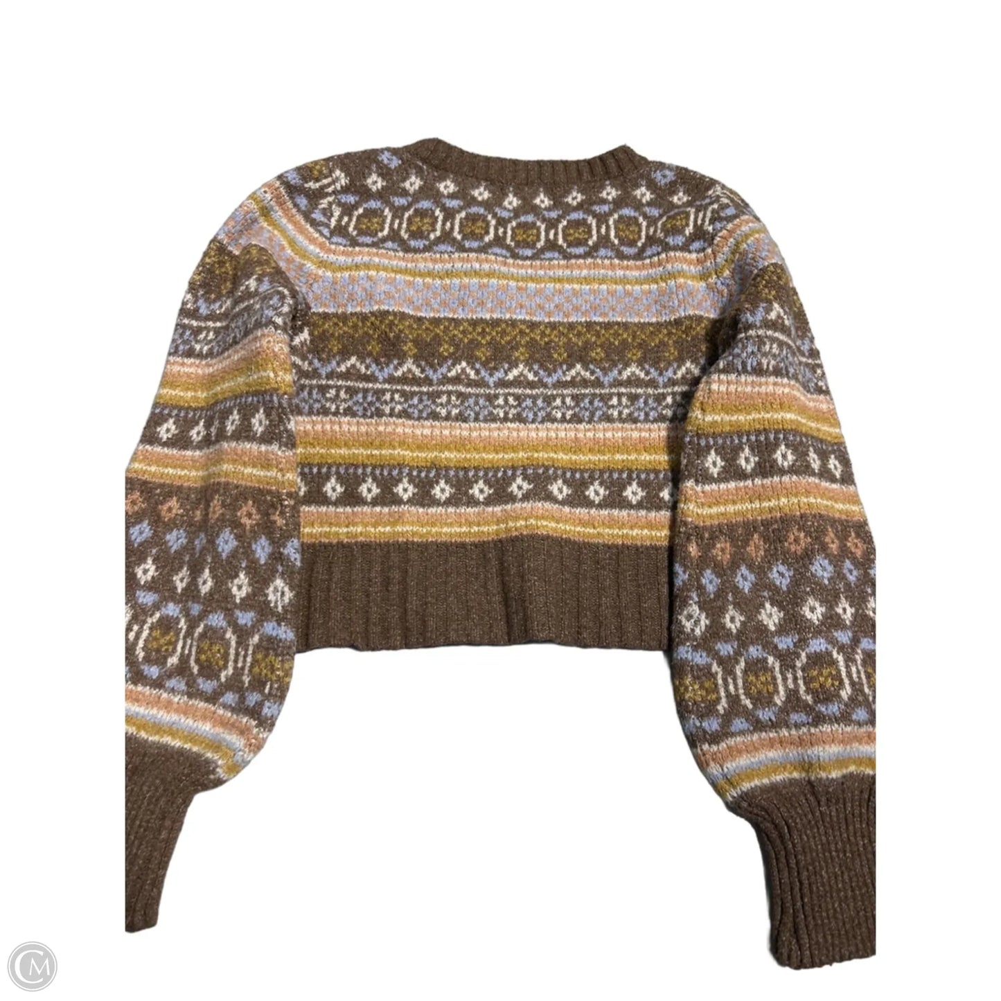 Sweater By Pink Rose In Brown, Size: S