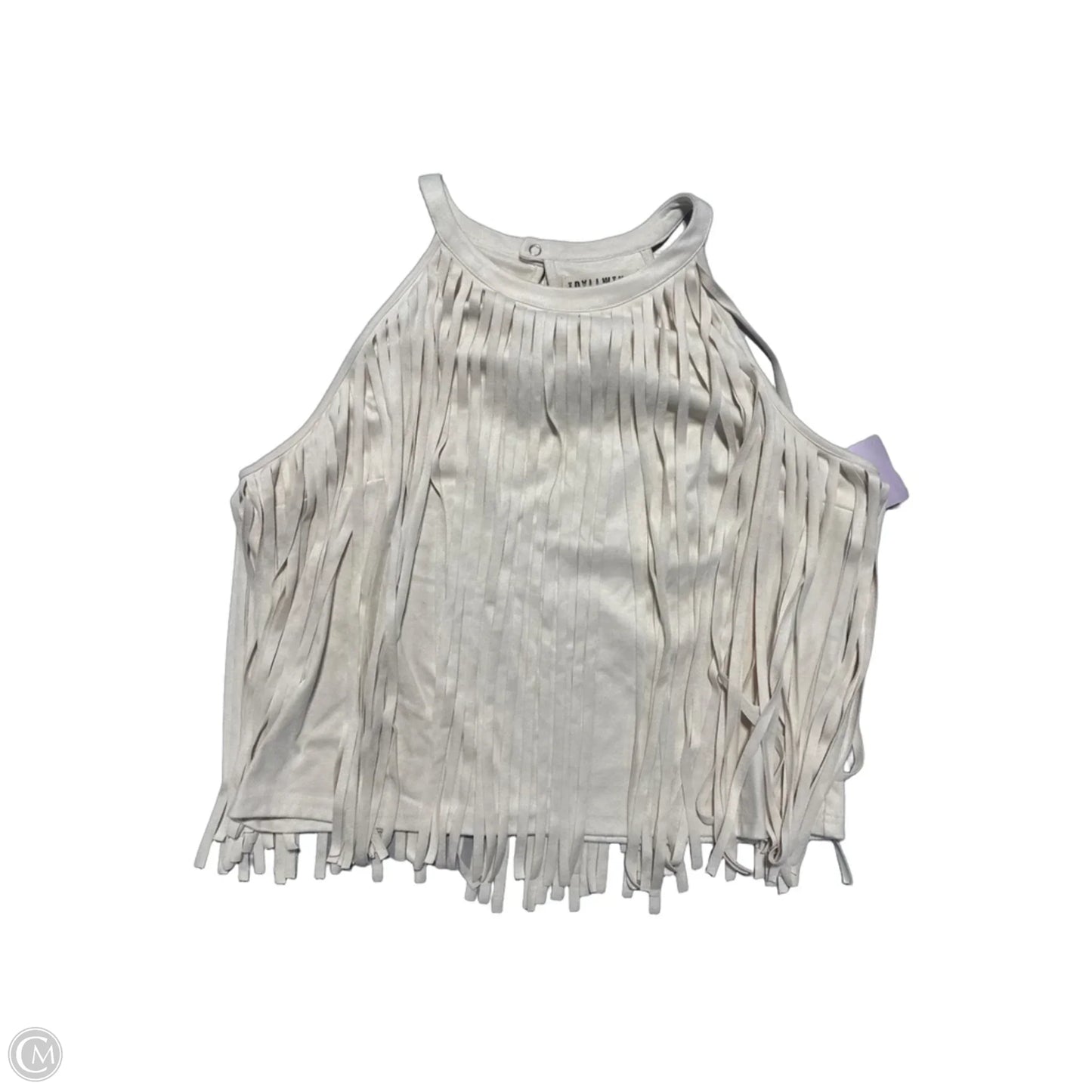Tank Top By Cmc In Beige, Size: L