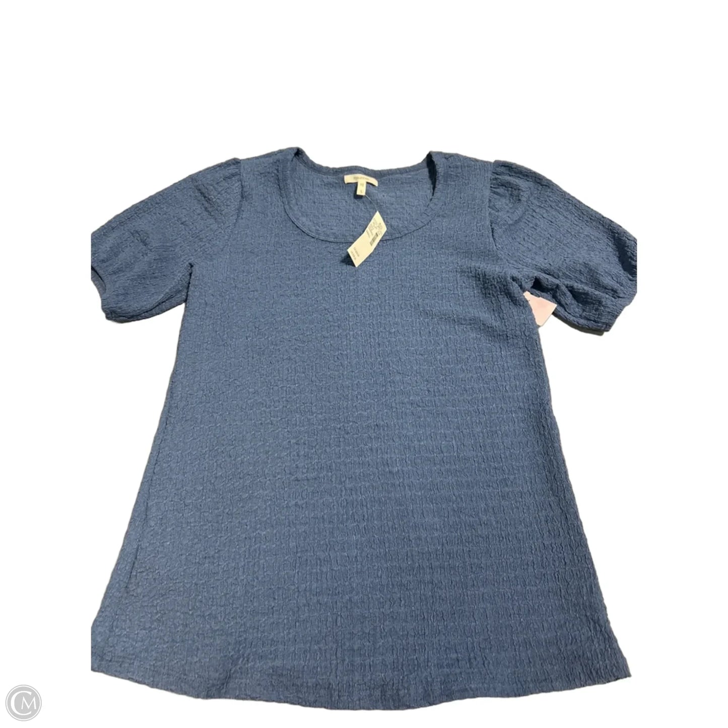 Top Short Sleeve By Maurices In Blue, Size: S
