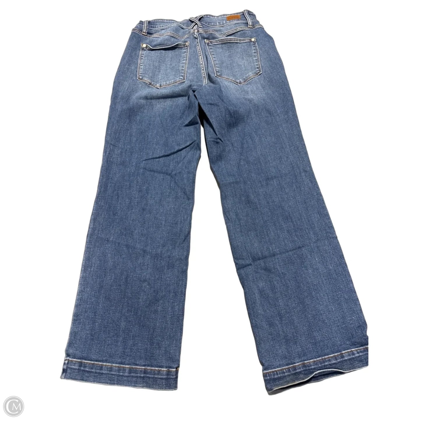 Jeans Wide Leg By Judy Blue In Blue, Size: 14