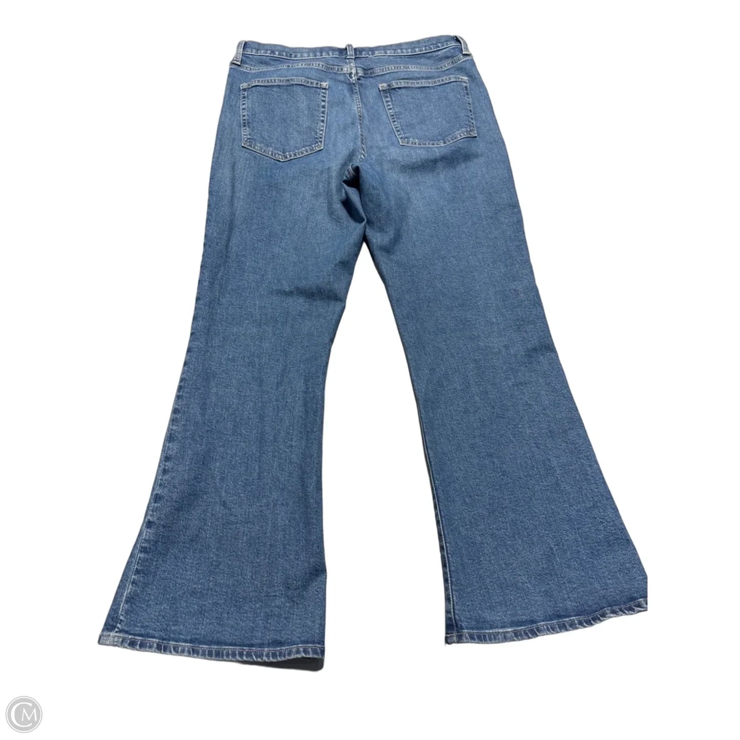 Jeans Flared By Gap In Blue, Size: 12