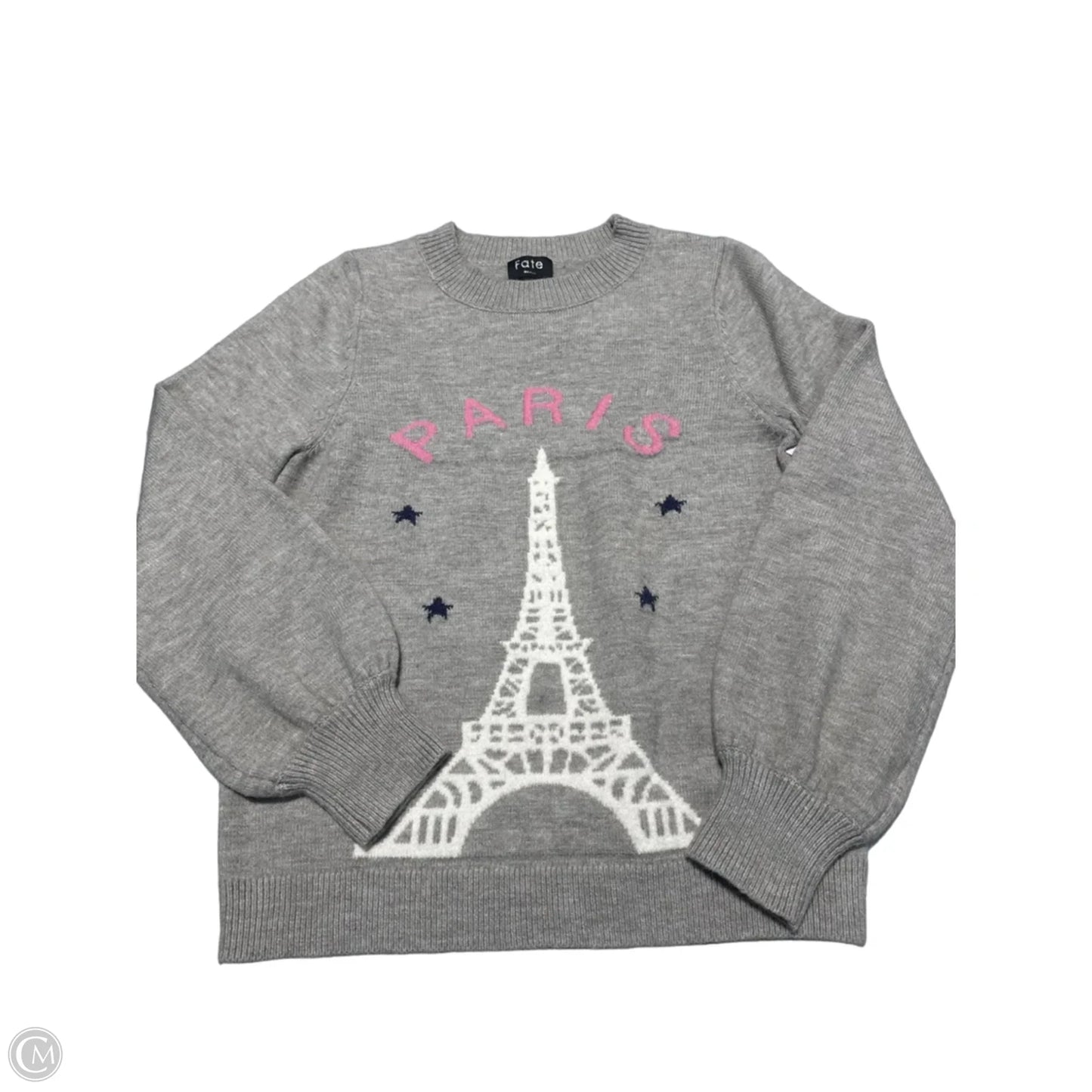 Sweater By Fate In Grey, Size: S