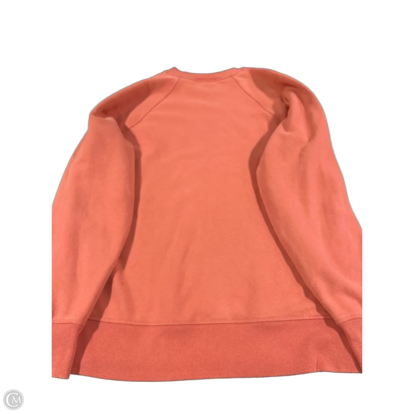 Sweatshirt Crewneck By Cmc In Coral, Size: M