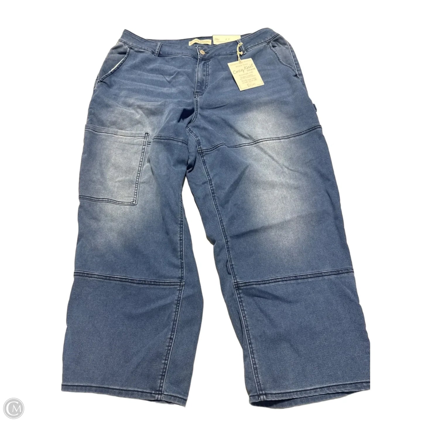 Jeans Straight By Cmc In Blue, Size: 20