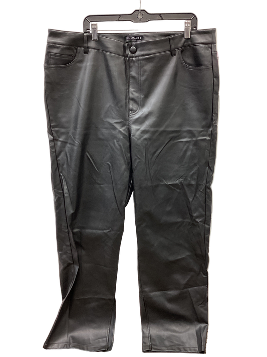 Pants Other By Eloquii In Black, Size:18