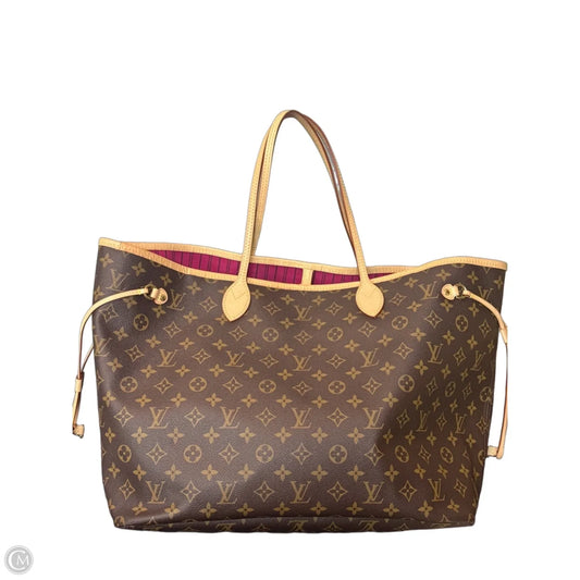 Tote Luxury Designer By Louis Vuitton, Size: Large